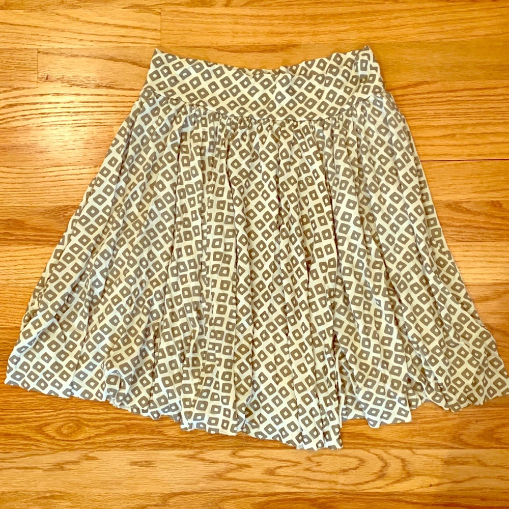 Fossil Brand Skirt with geometric pattern EUC